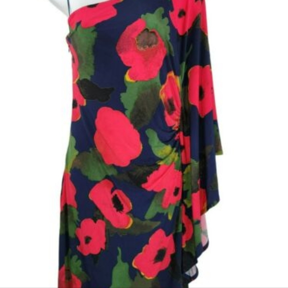 NEW COLLEEN ONE SHOULDER DRESS - Picture 2 of 3